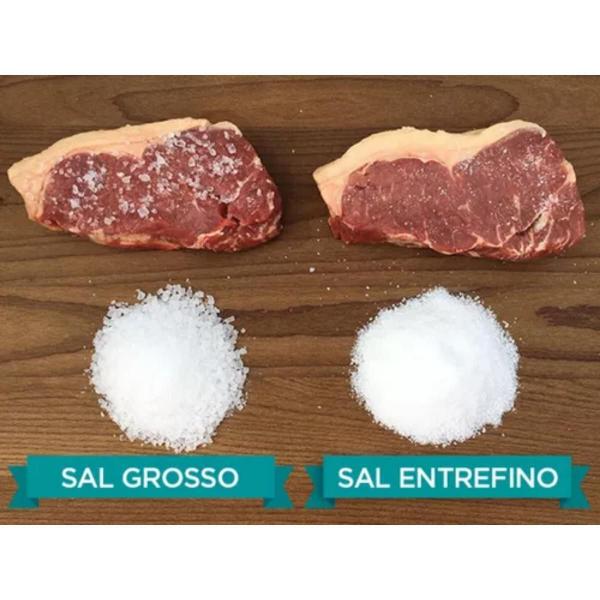 Imagem de Kit 2 Sal De Parrilla Entrefino Argentino 1Kg Para Churrasco