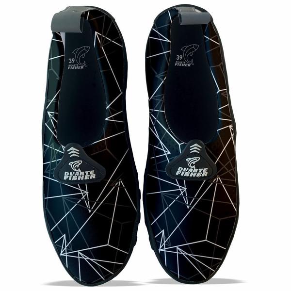 Imagem de Kit 2 Sapatilha Tenis Masculino Feminino Pesca Neoprene Água Terra Futevôlei Dança Hibrido Beach Ten