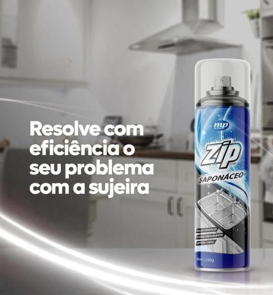 Imagem de Kit 2 Saponáceo Zip Clean 300ml - My Place