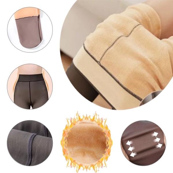 Kit 2 Segunda Pele Aveludada Feminina Térmica Cintura Alta - M3M Imagem de Kit 2 Segunda Pele Aveludada Feminina Térmica Cintura Alta