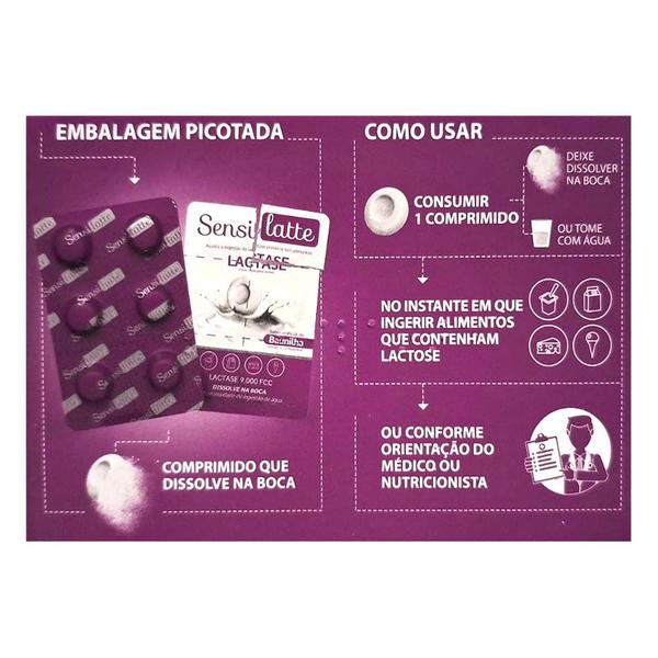 Imagem de Kit 2 Sensilatte Lactase Sem Sabor com 30Cpr - Prati