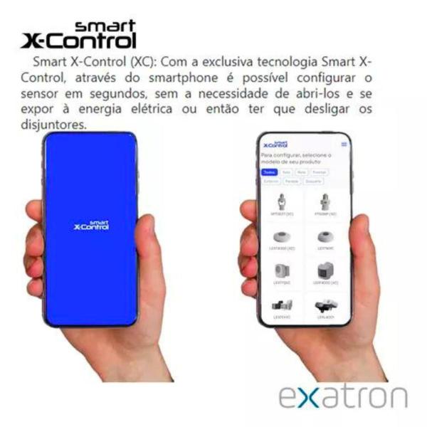 Imagem de Kit 2 Sensor De Presença Soquete E27 Smart X Control Exatron