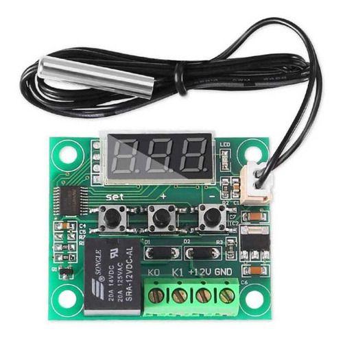 Imagem de Kit 2 Sensor Termostato Digital Chocadeira Aquário Timer Display Regulador de Temperatura