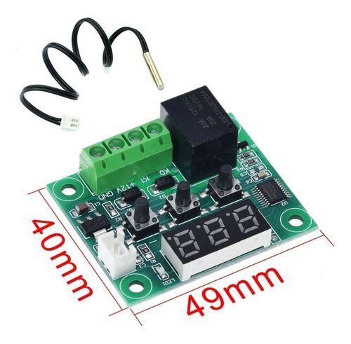 Imagem de Kit 2 Sensor Termostato Digital Chocadeira Aquário Timer Display Regulador de Temperatura