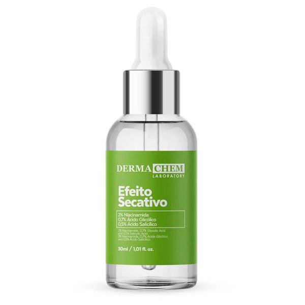 Imagem de Kit 2 Sérum Efeito Secativo Ácido Salicílico Dermachem 30ml