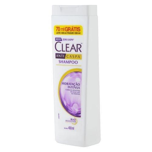 Imagem de Kit 2 Shampoos Anticaspa Clear Woman 400ml - Unilever