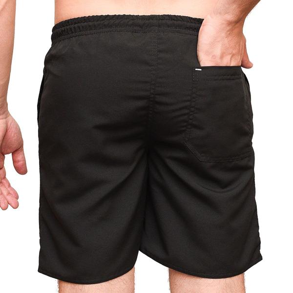 Imagem de Kit 2 Short Bermudas Calção Tactel Leve Macio Masculino Bolsos Elástico Cordão Verão