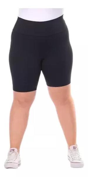 Kit shorts academia plus size feminino Short Plus Size