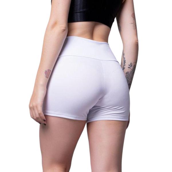 Imagem de Kit 2 Shorts Bermudas Leg BÁSICO Legging Fitness Cintura Alta Treino 1037