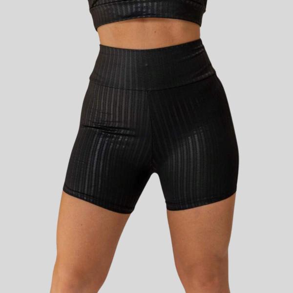 Imagem de Kit 2 Shorts Legging de desporto 3d Academia Cintura alta