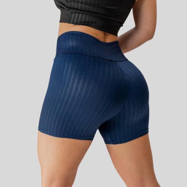 Imagem de Kit 2 Shorts Legging de desporto 3d Academia Cintura alta