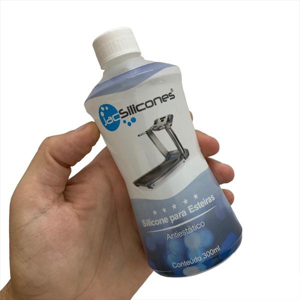 Imagem de Kit 2 Silicones Puro Lubrificante Esteira Bicicleta Elétrica e Uso Geral JAC 300ml