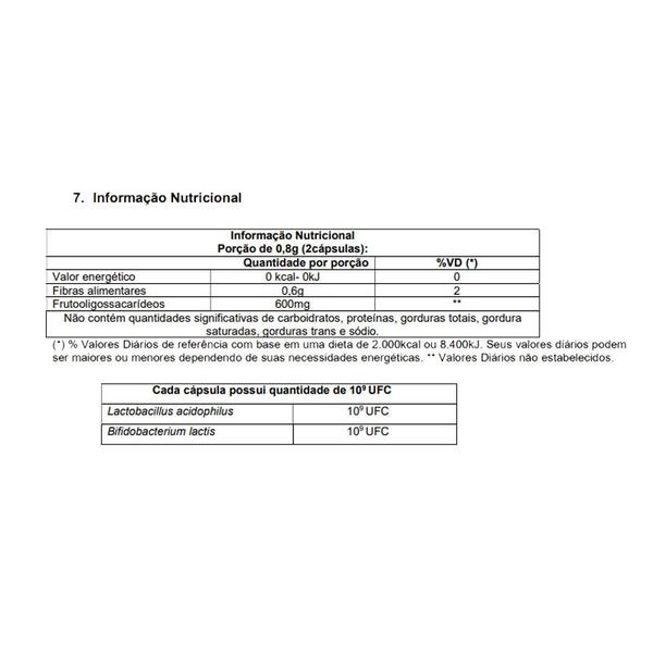 Imagem de Kit 2 Simcaps Vitafor Probiótico 2 cepas 30 Caps