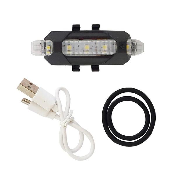 Imagem de Kit 2 Sinalizadores Lanterna Led Para Bicicleta Bike Charbs