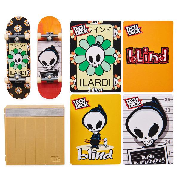 Imagem de Kit 2 Skate de Dedo com Obstáculo Blind - Tech Deck