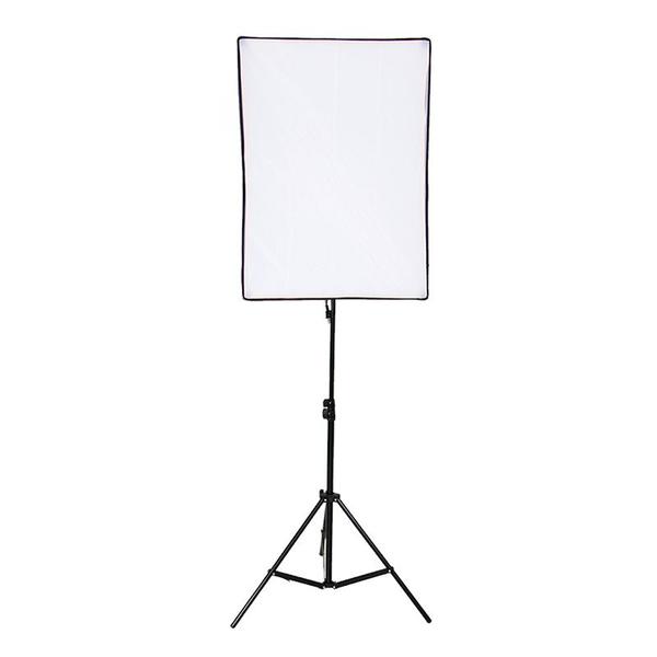 Imagem de Kit 2 Softbox 50x70 Bivolt com Tripé e Bolsa de Transporte