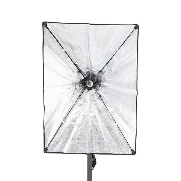 Kit 2 Softbox 50x70 Bivolt + Tripé - TUDOPRAFOTO Imagem de Kit 2 Softbox 50x70 Bivolt + Tripé