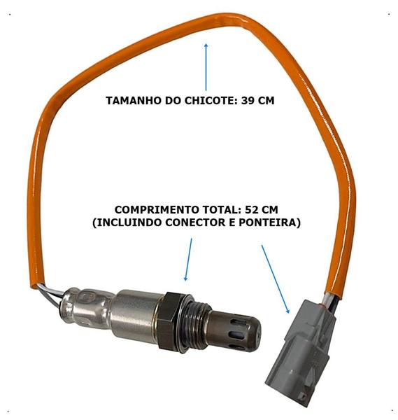 Imagem de KIT 2 SONDAS LAMBDA H8201547922 RENAULT Sandero Logan Kwid 1.0 12V 226A40319R