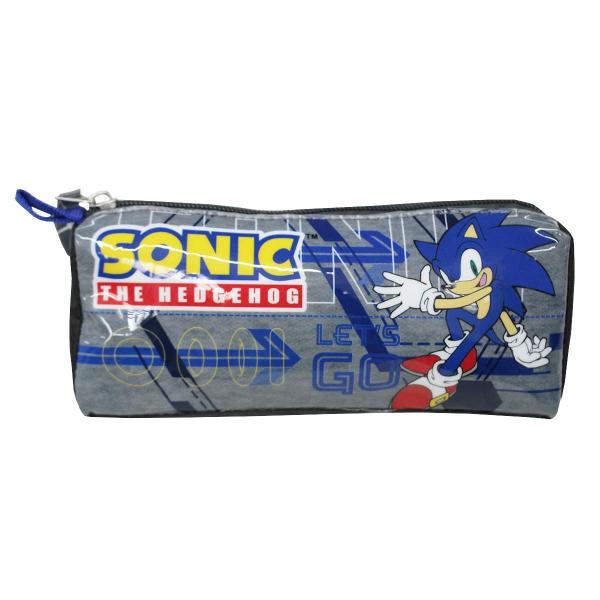 Imagem de Kit 2 Sonic Jogo 989 Mochila Costas E Estojo Infantil