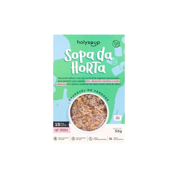 Imagem de Kit 2 Sopa Da Horta Sem Glúten Vegano  Holysoup