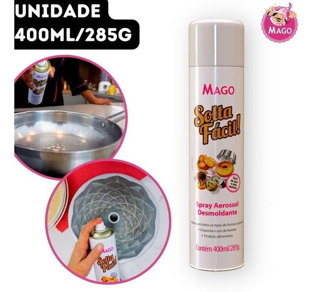 Imagem de Kit 2 Spray Desmoldante Solta Fácil Páscoa Mago Leve 2 Promo