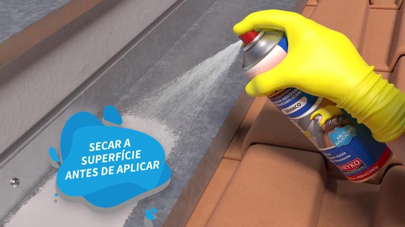 Imagem de Kit 2 Spray Vedaja Aerossol Incolor Vedatudo Telhas Calhas 400ml