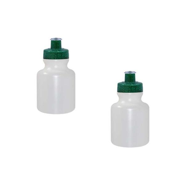 Imagem de Kit 2 Squeezes 300Ml Tampa Fibra Madeira Verde