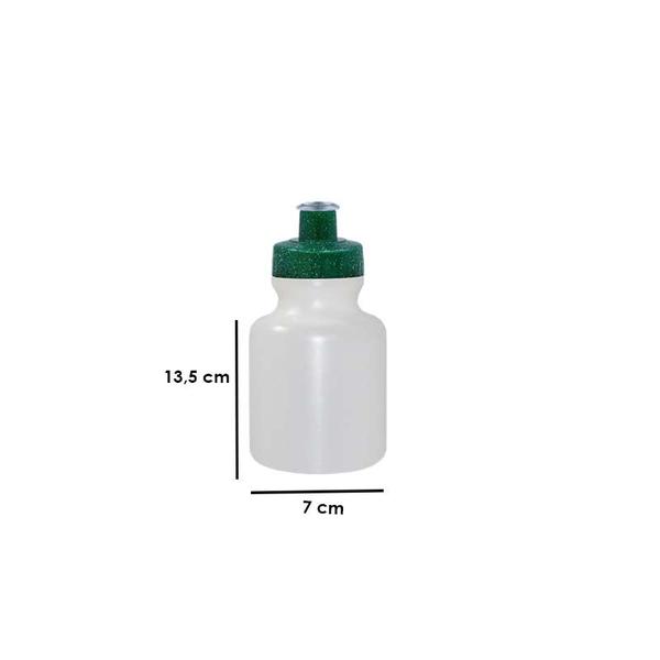 Imagem de Kit 2 Squeezes 300Ml Tampa Fibra Madeira Verde