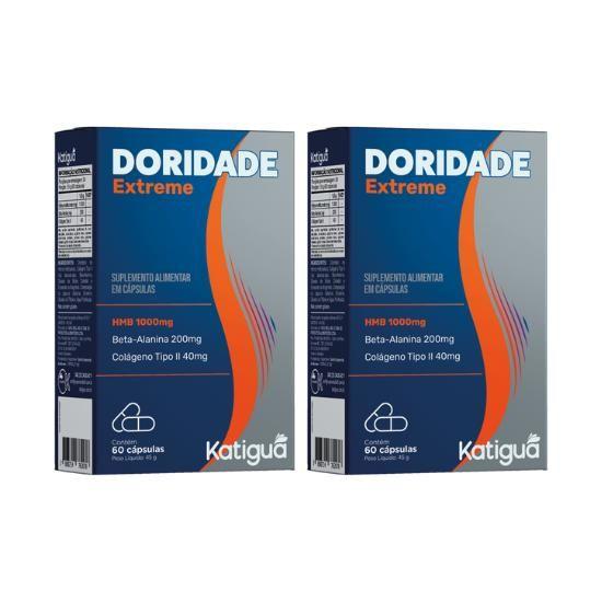 Imagem de Kit 2 Suplemento Doridade Extreme C/60 Capsulas - Katigua