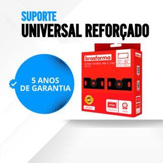 Imagem de KIT 2 Suporte para Tv Universal Fixo 10 24 32 43 50 55 até 100 Polegadas para Parede ou Painel Brasforma