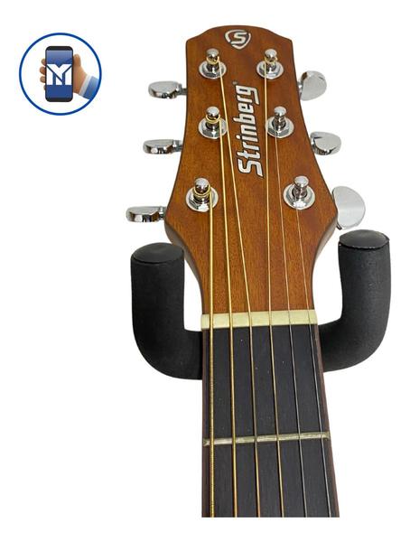 Imagem de Kit 2 Suporte Parede Fixo Para Violão Guitarra Ukulele Baixo Saty