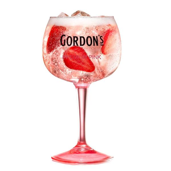 Imagem de Kit 2 Taças De Gin Gordons Pink De Vidro 600ml Oficial Diageo