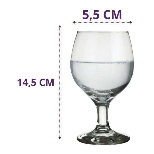 Imagem de Kit 2 Taças Gallant 320ml para Água Vinho Luxo Mesa Jantar