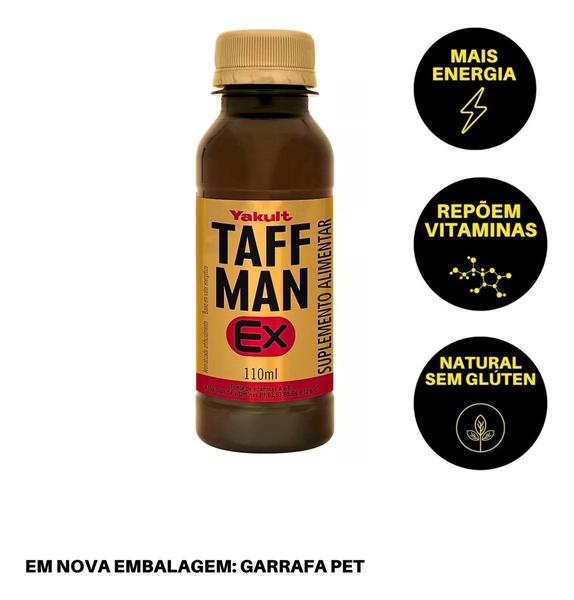 Imagem de Kit 2 Taffman Ex Yakult Suplemento Vitaminas 110ml