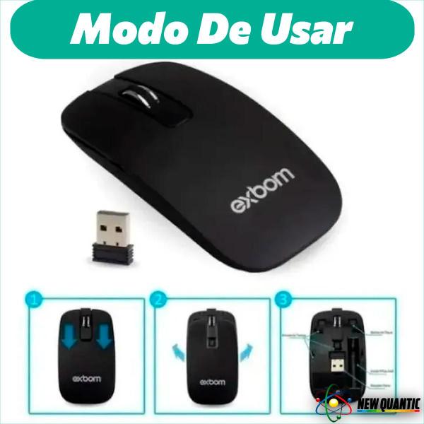 Imagem de Kit 2 Teclado E Mouse Sem Fio Wireless Usb Pc Notebook