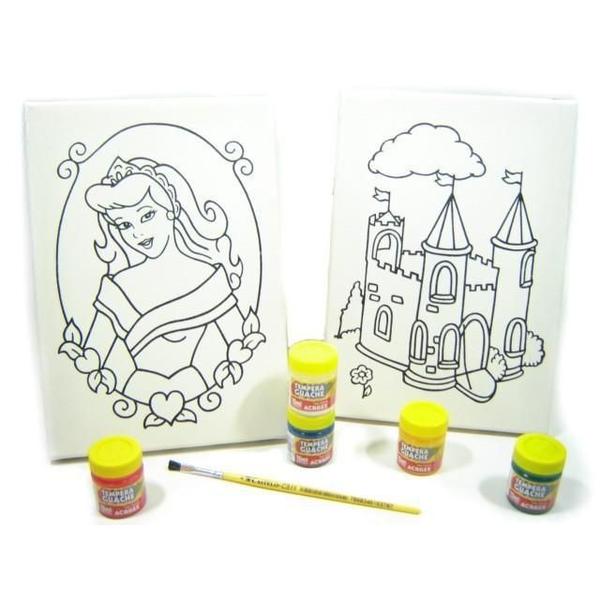 Imagem de Kit 2 Telas - Princesa Castelo - Kits For Kids