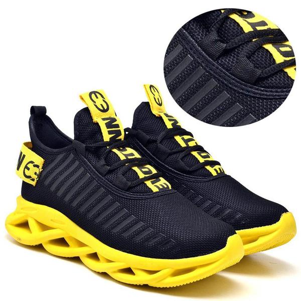 Imagem de Kit 2 Tênis Esportivo Feminino Academia Shoes  Amarelo