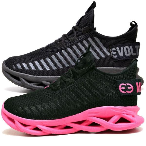 Imagem de Kit 2 Tênis Esportivo Feminino Academia Shoes  Black