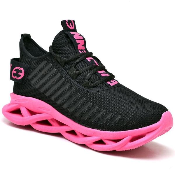 Imagem de Kit 2 Tênis Esportivo Masculino Academia Shoes  Pink