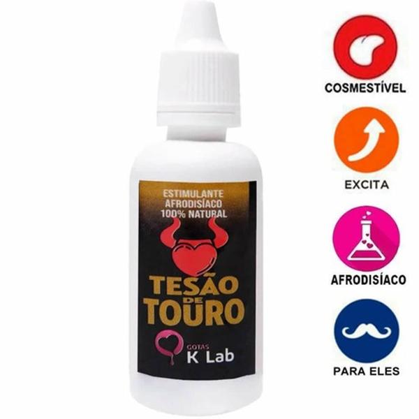 Imagem de Kit 2 Tesão De Touro Gotas Afrodisíacas 20Ml K-Lab