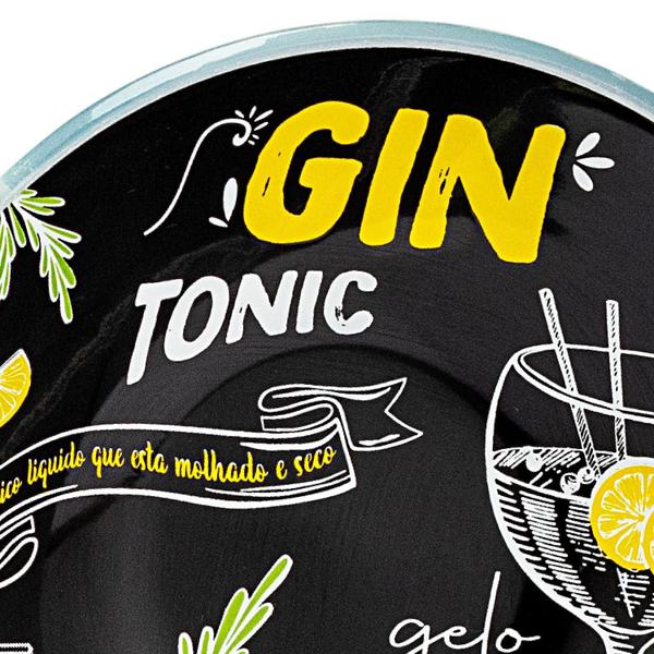 Imagem de Kit 2 Tigela De Vidro Decoração Tema Gin Bowl 300 Ml 16 Cm