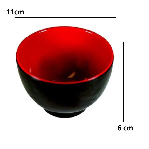 Imagem de Kit 2 Tigelas Bowl Oriental Restaurante Japones 250ml Sushi