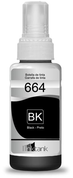 Imagem de Kit 2 Tinta 664 Preta T664 L395 L365 L220 L455 L380 L375