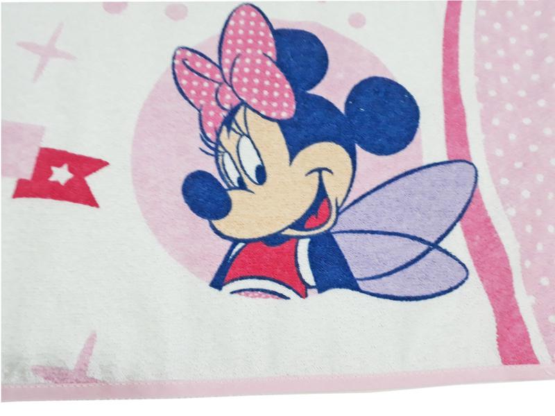 Imagem de Kit 2 Toalha De Banho Bebe Com Forro De Fralda Mickey/minnie