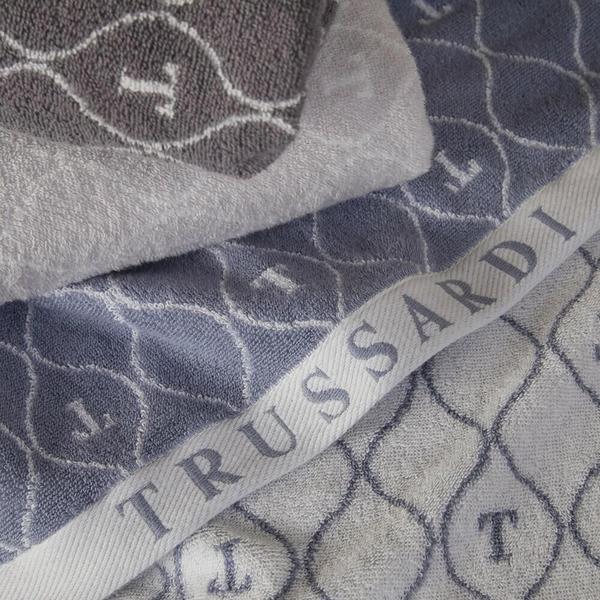 Imagem de Kit 2 Toalha Rosto Trussardi Speciale Azul