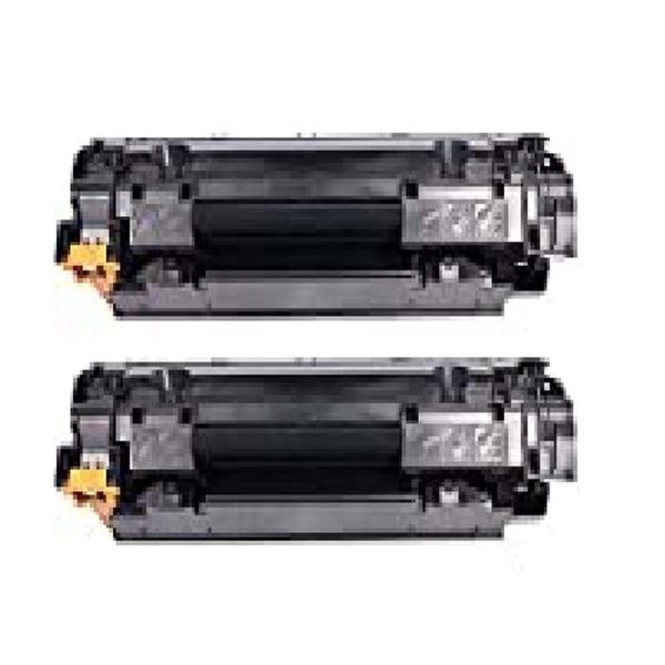 Imagem de Kit 2 Toner CE285A CE285 435 436 - P1102 M1212 M1132 1132 1102W P1102W QS-6AX6-BGXE