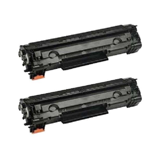 Imagem de Kit 2 Toner CF283A CF283 283A 283 - M127FN M125 M225 M226