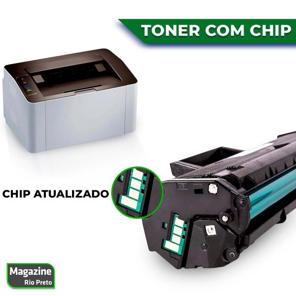 Imagem de Kit 2 Toner Compatível D111 N Chip Atualizado 100% Novo Lacrado Para Impressoras M2020, M2070, M2020W, M2070W, M2070FW