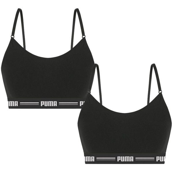 Imagem de Kit 2 Tops Puma Modal Stretch Feminino - Preto