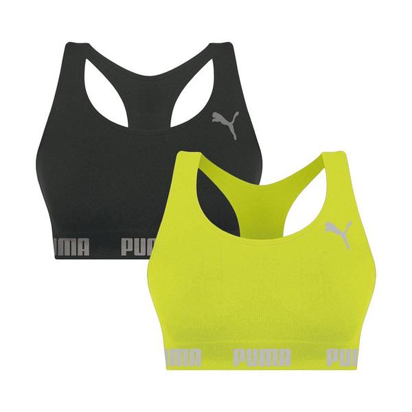 Imagem de Kit 2 Tops Puma Nadador Sem Costura Feminino